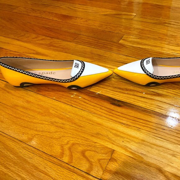 Kate Spade Gogo Taxi Flats, size 7.5, Never Before Worn - Picture 1 of 6